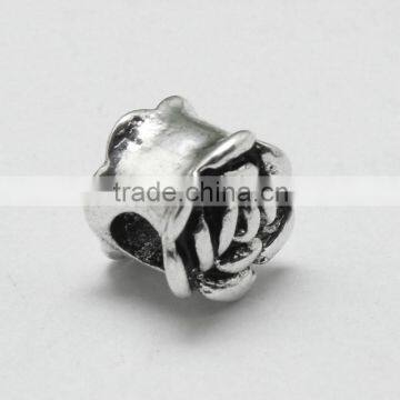 Pdora Jewelry Accessories, Rose Shape DIY Zinc Alloy Hanging and Slider Beads photo-2