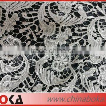 Nylon/Polyester Embroidery Lace Fabric photo-2