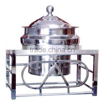 Steel Cheffing Dish, Wedding & Party utensils, food serving dish, hot keeping dish, Catering item, Hotel & Restaurant utensils