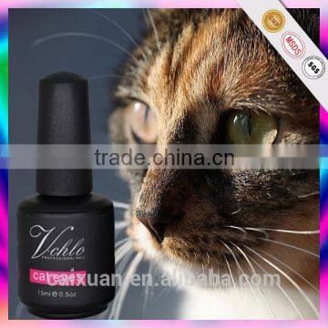 V.chlo Wholesale Soak off Colored Gel Polish Cat Eye 3D Magnet Nail Gel photo-2