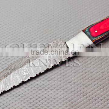 CITIZEN KNIVES, BEAUTIFUL CUSTOM HAND MADE DAMASCUS STEEL HUNTING KNIFE photo-2