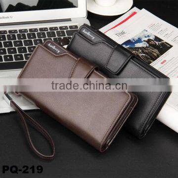 Lastest Fashion Baellerey Men Business leather Clutch bag wallet