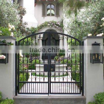 Wrought Iron Exterior Door,double Entry Door,single Entry Door,iron Gate,security Gate, photo-3