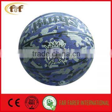 size 7 popular promotion rubber basketball