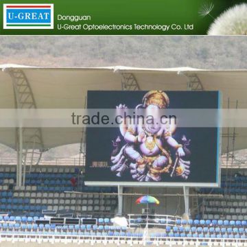 Alibaba express PH12mm outdoor full color video cricket live scoreboard led display screen