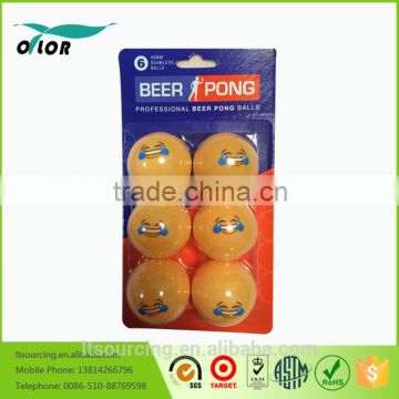 Blister card 12pcs a lot top grade table tennis balls