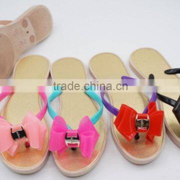 2016 New Sample Latest Fashion Lady Flip Flops PCU Slipper photo-3