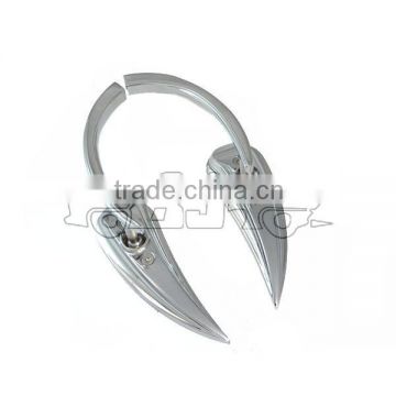 BJ-RM-377 Custom chrome CNC motorcycle mirror