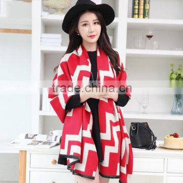 women winter warm red stripes print 70%viscose 30%acrylic scarf and shawl, turkey scarf,pashmina shawl from china supplier                        
                                                                                Supplier's Choice