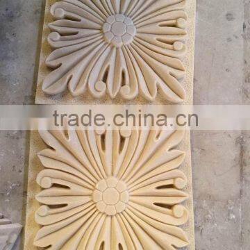 Sandstone exterior wall panel cladding