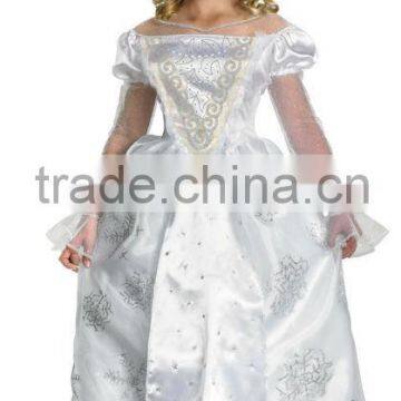 Deluxe White Queen Girls Costume CC142