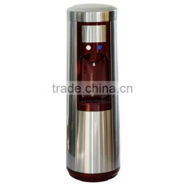 HC68L Cold and hot standing stainless steel water dispenser CE