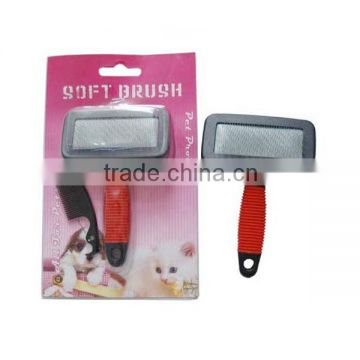 Plastic Dog Grooming Brush Pet Slicker Brush