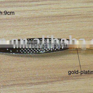 Nice tweezers with gold-plating