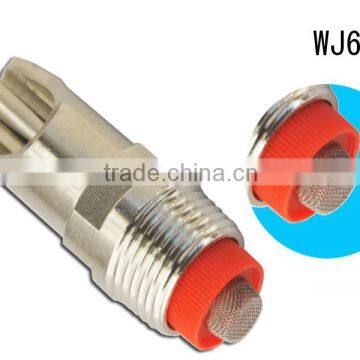 WJ607 1/2 stainless steel nipple-style flat round water-drinker
