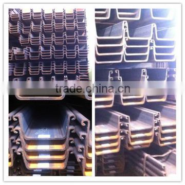 u shape steel sheet pile