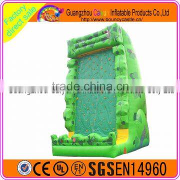 High Quality Outdoor Inflatable Kids Climbing Wall