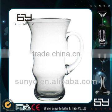 Crystal Clear High Quality Wholesale Whisky Water Flower Jug