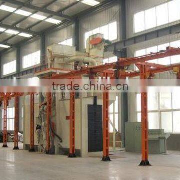 1 High quality Hanging chain type shot blasting machine manufacturer