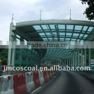 Highway aluminium noise barrier