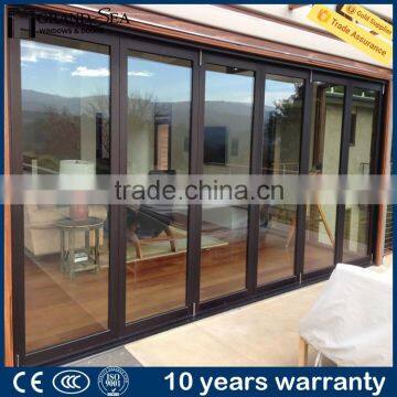 2.0mm Thermal Break Aluminium Insulated Folding Door Quality Choice photo-3