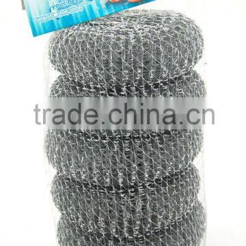 China set of 4 pc 35g galvanized mesh ball stainless steel scourers                        
                                                Quality Choice