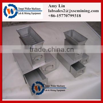 laboratory riffle sample divider for coal ore dividing