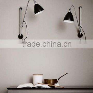 New Modern Simple Style aluminum E14 1 Lights Creative Lighting Wall Lamp