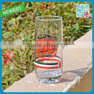 Long drink machine blow-molded cups thick bottomed design juice cups