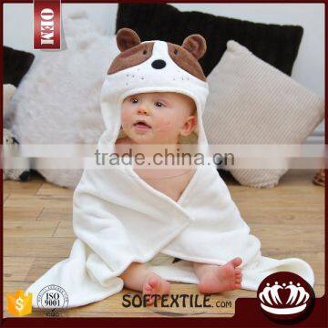 2016 new design cheap hot sale 100 cotton hooded baby bath towel