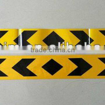 double color vehicle reflective road arrow sign