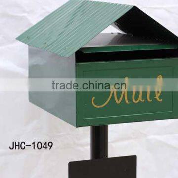 JHC-1049 waterproof mail box/green mailbox