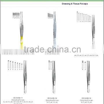Standard Professional Dressing Forcep/ Stainless Steel Surgical Instruments photo-6