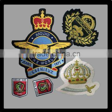 Hand Embroidery Badges / Embroidered Patches / Labels / Get The Best Works According To Your Specification From Pakistan