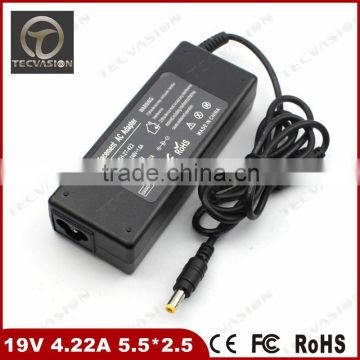 Laptop AC Adapter Charger 19V 4.22A 5.5mm*2.5mm 80W For Fujitsu Siemens Amilo A1600 A1640 A1645 A1645G A1650 A1650G A1667 A1667G