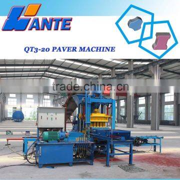 China Best block machine QT3-20 1000 ton hydraulic press for brick