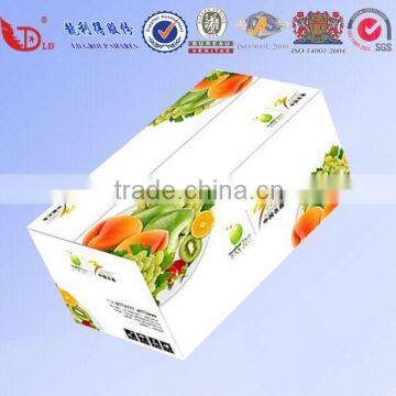 Custom printing fruit vegetable packaging box for shipping on screaming sale