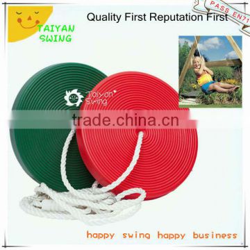 Plastic Disk Swing Seat with Rope