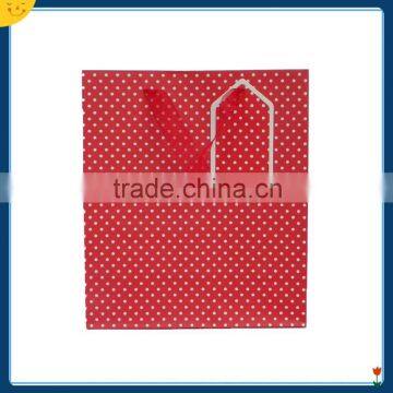 custom silk handle gift paper bag packing bag set