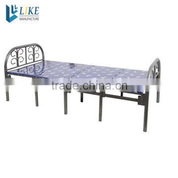 2016 New design metal folding single bed frame king single bed size for sale