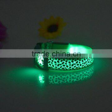 2016 A-bomb Factory Price Leopard Print Pet Collar Led/pet Collar Led photo-4