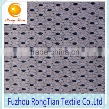 Good Price Low Elastic Yarn Warp Polyester Knitted Hole Mesh Fabric for Clothing photo-2