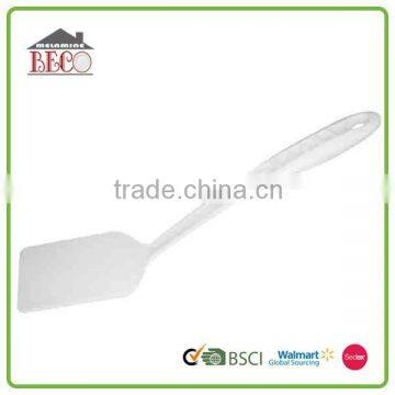 Top sale eco friendly plastic white long ice-cream spoon