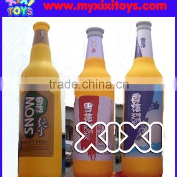 Advertising giant inflatable beer bottle,inflatable drink can, advertising inflatable replica