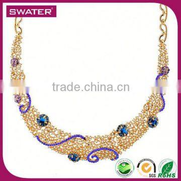 Jewelry 2016 Blue Gemstone Four Women Jewelry Set photo-4