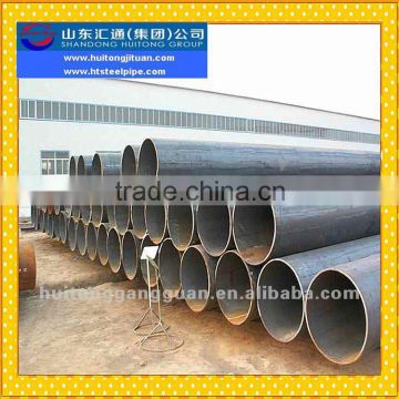 Large Diameter Thick Wall Thickness ASTM A53 Gr.B Low Carbon Steel ERW Welded Electrical Resistance Pipe