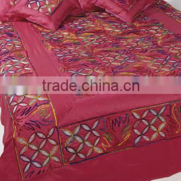 Wholesale Lots of Colourful Suzani Embriodery Dupion Silk Bedspreads~At highly discounted prices