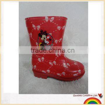 children pvc rain shoe