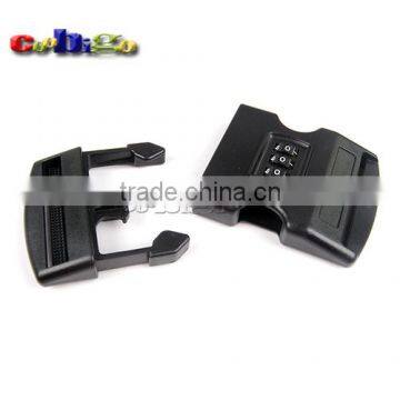 2" Webbing Password Safety Detach Buckle Plastic for Travel Luggage Backpack #FLC418-50B