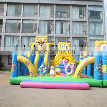 spongebob giant inflatable bouncer